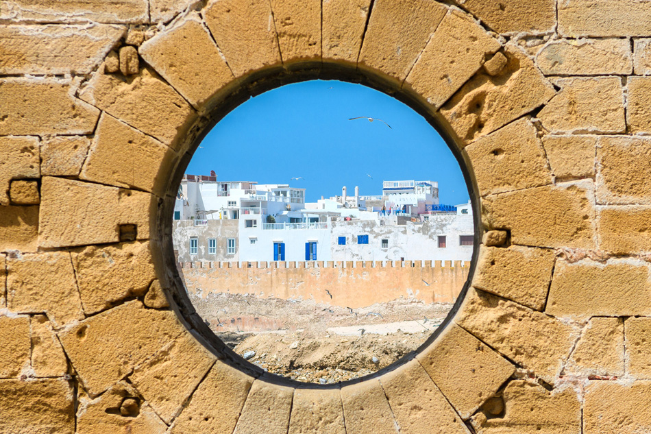 Scorcio della città Essaouira
