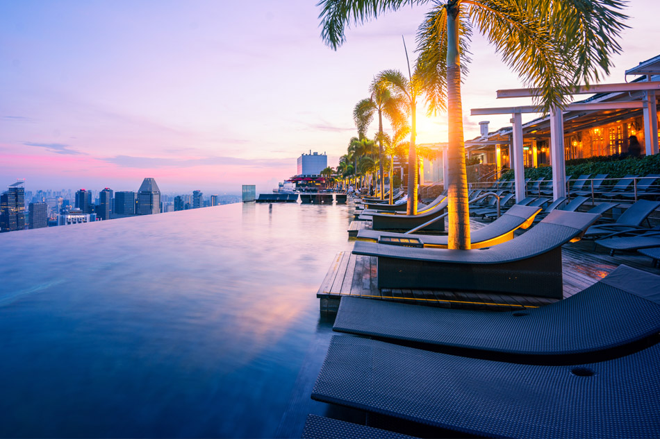 Marina Bay Sands piscina