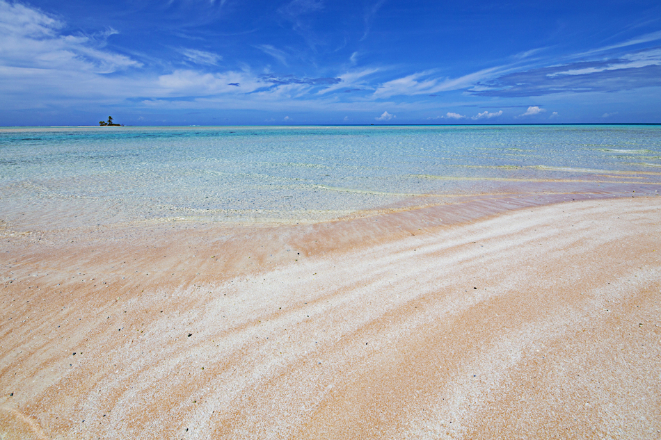 Spiagge rosa Polinesiaa