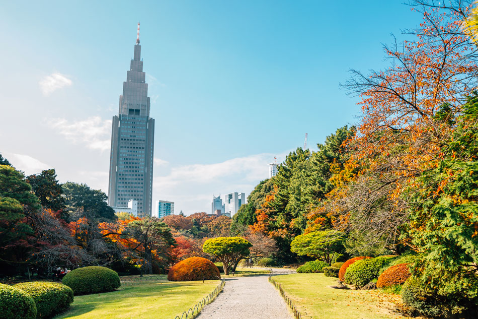 Parchi e giardini a Tokyo