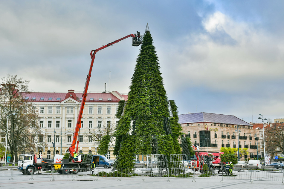 Albero di Natale Vilnius