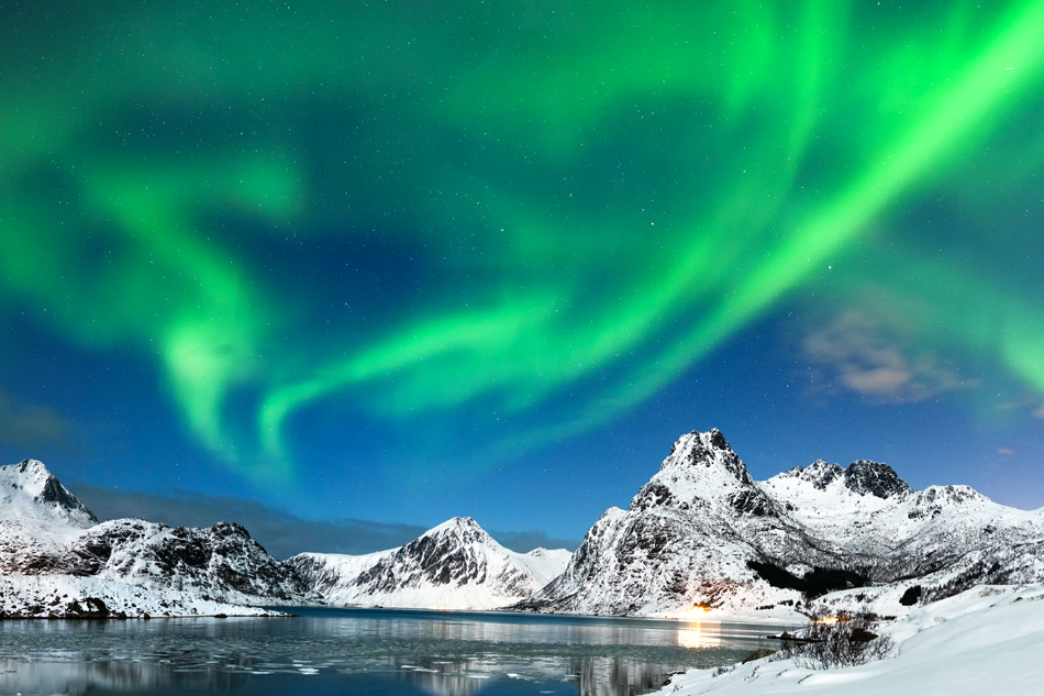 I posti dove vedere l'aurora in Norvegia