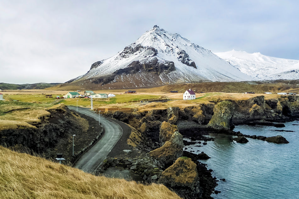 Snæfellsjökull Islanda