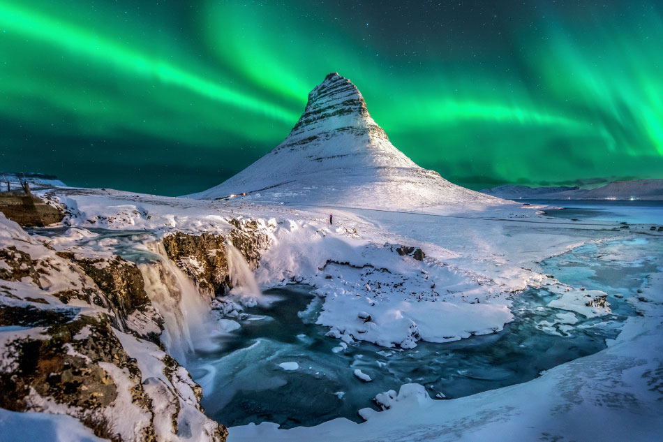 Kirkjufell Islanda