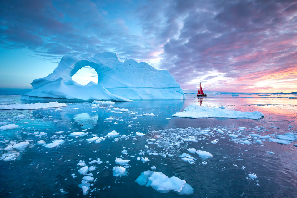 Gli iceberg danzanti della baia di Disko.